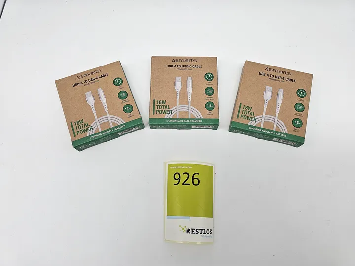 3x USB C Ladekabel Premium